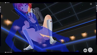 Sayori Da Doki Doki Literature Club - Custom Maid 3D 2 - Parte 2