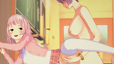 FUTA Teacher Fucks Cute Student