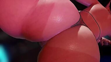 [FUTANARI] Test Animation (SFX) - Nyakumi