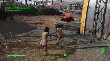Aloy Horizon Zero Dawn character pregnant, gets tricked by a creepy guy...