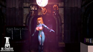 Sexy Samus Strips For The Money [IKstudios]