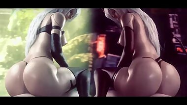 (HMV) Nier Bad Apple Sex Dance With Lyrics