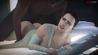 interracial prone bone 3d