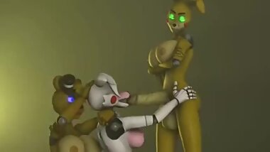 Fnaf animation by nobody3 (sfm)
