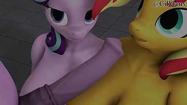 3D Ponies fucking