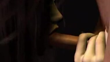 Animation oral pleasure