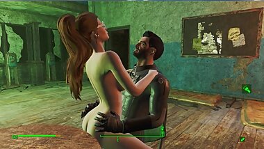 Sex on a chair at school. Prostitutes in Fallout 4