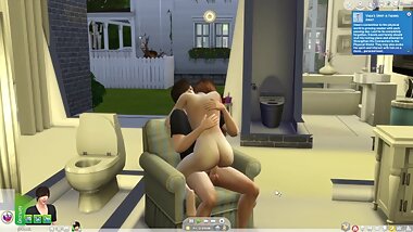 Kirito_TV in 4 Girl's house Cum in Anal Part 1