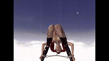 Red Head Gets Fucked With Dildo