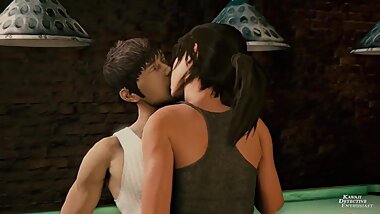 Lara fucks the bar [kawaiidetectiveenthusiast]