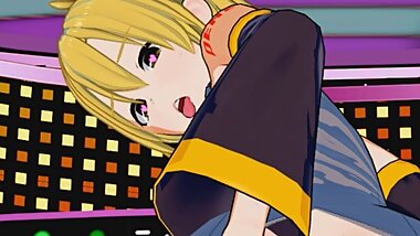 Vocaloid - Akita Neru Fucked on Stage