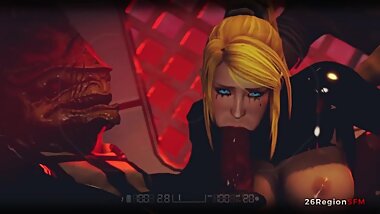 Samus Aran Threesome SFM (26RegionSFM)