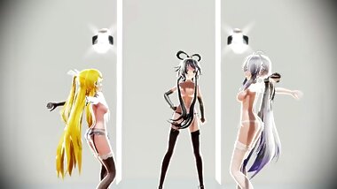 MMD Rin&Haku&Luo Tianyi