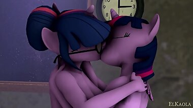 Sci-Twilight Sparkle x Twilight Sparkle
