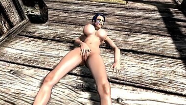 Skyrim female masturbation