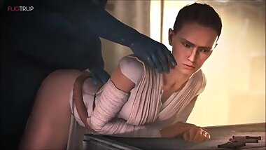 Tthe Fucked Jedi from Star Wars 3d cartoon videogame