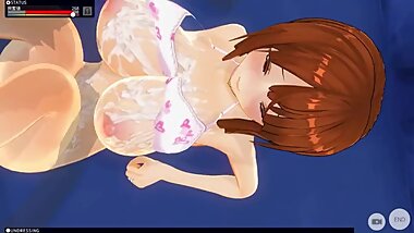 CM3D2 Big boobs maid 49 Maid and her master enjoy horny honey moon