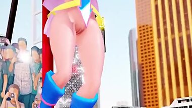 [MMD] R-18 Mago Negro Chica Dulce Diablo