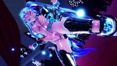 [MMD] R-18 Futa Miku - Gentleman