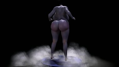 POV Blueberry & Air Inflation Animation