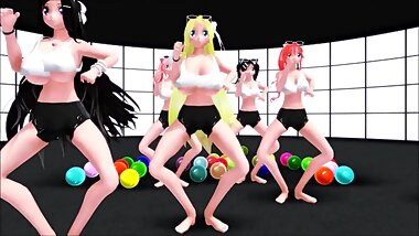 MMD Bar Bar Bar