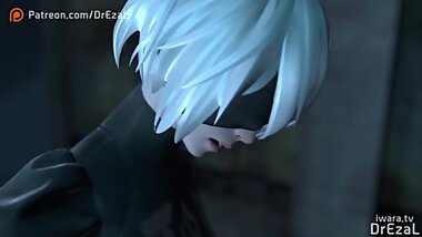 [MMD] R-18 2B con Insecto