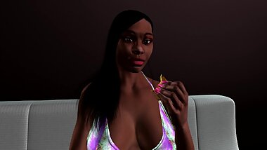 3d giantess & Shrunken men