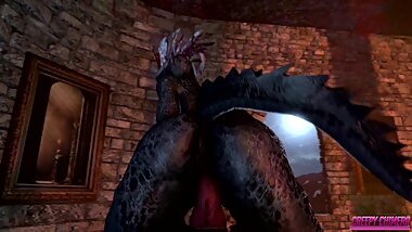 argonian cowgirl