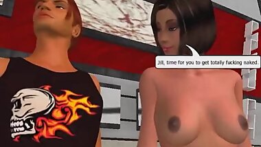 3D animation threesome