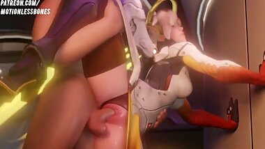 MERCY AND TRACER OVERWATCH