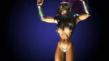 Sexy 3D dance
