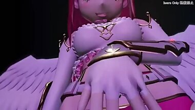 [MMD] R-18 Uruse Hasumi Cakeface