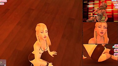 Hot 3D Blonde Babe Fucked By Lollipop
