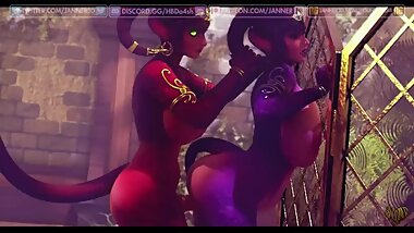 Ezria x Xelthia On the Glass - Janner3D