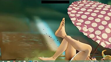Street Fighter V Arcade Edition Nude Battles #26 Nude Juri vs Nude Falke