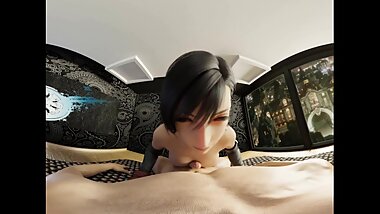 Final Fantasy 7: Tifa's Titjob VR 3D