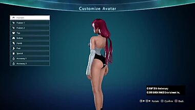 Examining Custom Female V2 - Jump Force