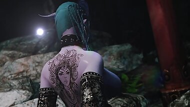 skyrim sabre cat fuck Draenei
