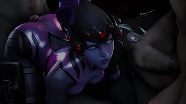 Overwatch Widwomaker Fuck Threesome Gangbang 3d Animations [10 min + Watermark free]