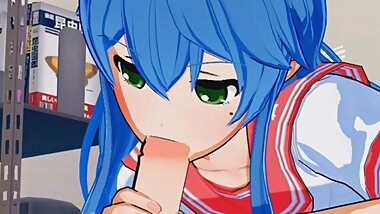Lucky Star - Konata Izumi 3D Hentai