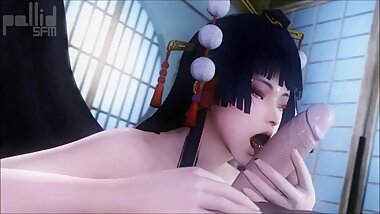 Nyotengu Fucked HMV (Short Version) (Dead or Alive 5: DOA5)