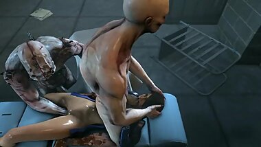 ashley and femshep getting fucked by monsters hot