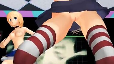 MMD Izumi Shimikaze Paranoid Cellphone Girl