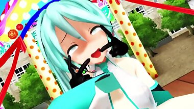 Hatsune Miku Festival MMD Hentai Public