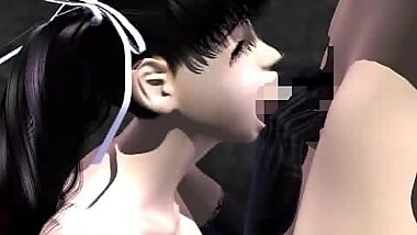 Cute Goth girl gets into it