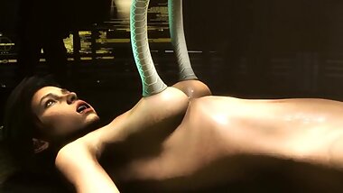 DAMNATION LARA CROFT 3D Monster