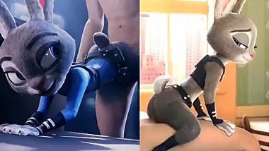 Judy hopps 3d compilation