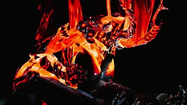 skyrim Female monster Flame Atronach porn 2