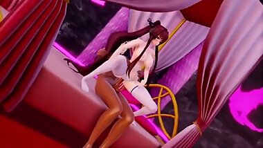 [MMD] R-18 Yamato san PINK CAT