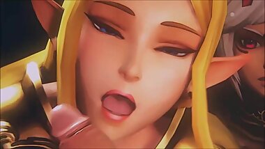Zelda Feels Hentai Cumming (3D HMV)